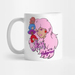 Jem and the Holograms by BraePrint Mug